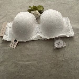 Laura Ashley Plus Size Strapless Bra - Size 38C